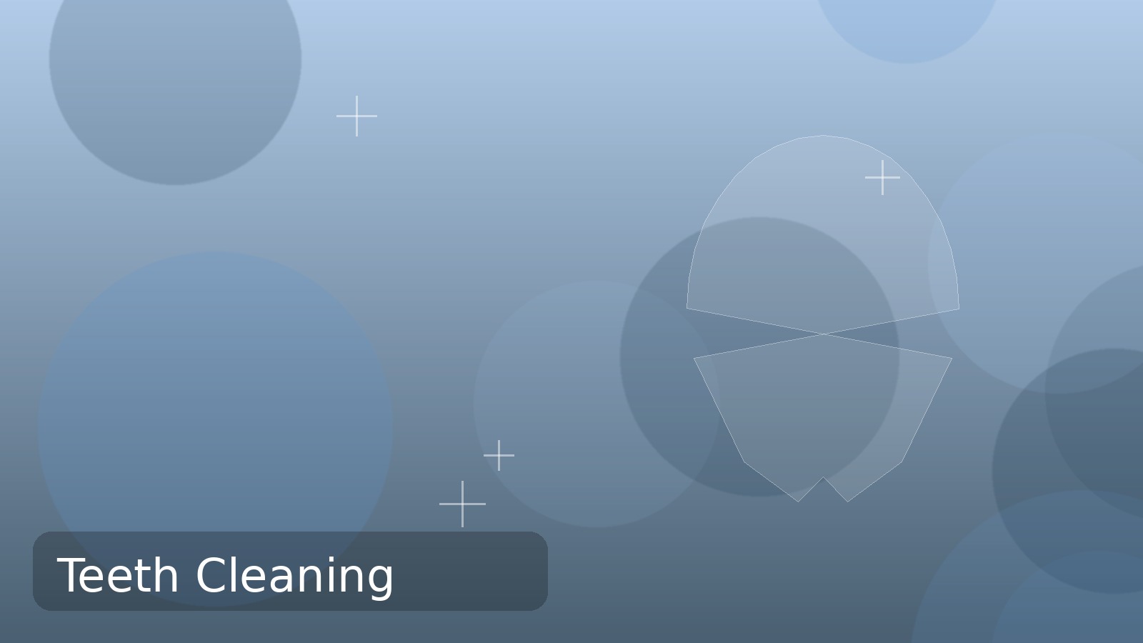 Professional teeth cleaning and plaque removal